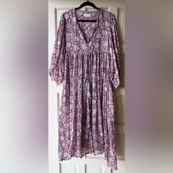 Daughters of India Dresses & Skirts - Daughter of India Kyra midi in Musk